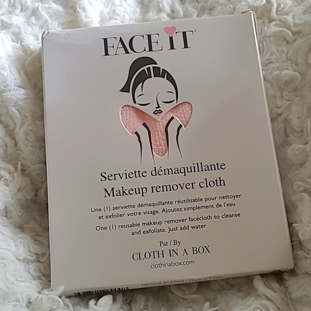 Cloth in a Box- Face It Makeup Remover Cloth (Reusable/ Just add water)